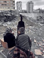 O bir AFAD gönüllüsü: 2 haftadır bölgede canla başla çalışıyor