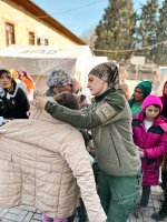O bir AFAD gönüllüsü: 2 haftadır bölgede canla başla çalışıyor