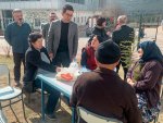 Yalım Halıcı KYK Yurdunda depremzedeleri ziyaret etti