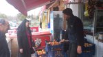 Ayşe Yıldırım mahalle ziyaretlerinde