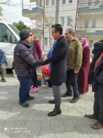 Milletvekili aday adayı Yılmaz Binbirevler Mahallesi'ni gezdi