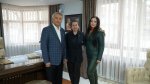 MHP Milletvekili A. Adayı Nuray Sağlam, Yusuf Ziya Günaydın’ı ziyaret etti