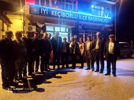 İYİ Parti tüm teşkilatıyla gece gündüz sahada