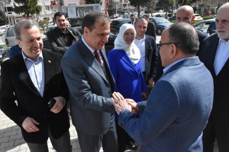 AK Parti'den Esnaf Odaları Birliğine ziyaret