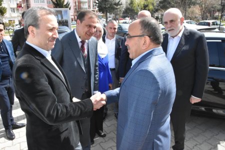 AK Parti'den Esnaf Odaları Birliğine ziyaret