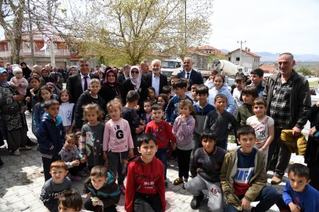 İmece usulü yapılacak Kur’an Kursunun temeli atıldı