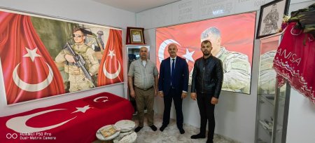 Yakup Kütük, şehit ailelerini ziyaret etti