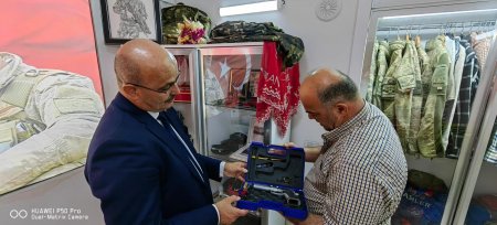 Yakup Kütük, şehit ailelerini ziyaret etti