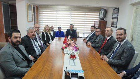 Milletvekili Cesur, Isparta Barosu’nu ziyaret etti