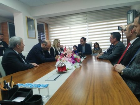 Milletvekili Cesur, Isparta Barosu’nu ziyaret etti