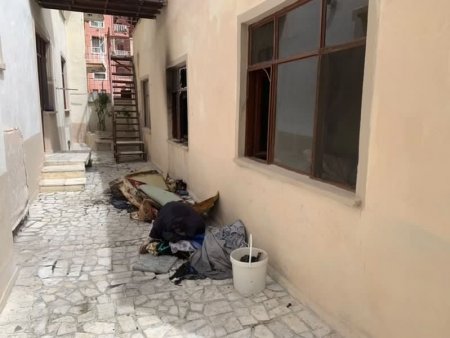 1 gün önce taşındığı evde çıkan yangında yaralandı