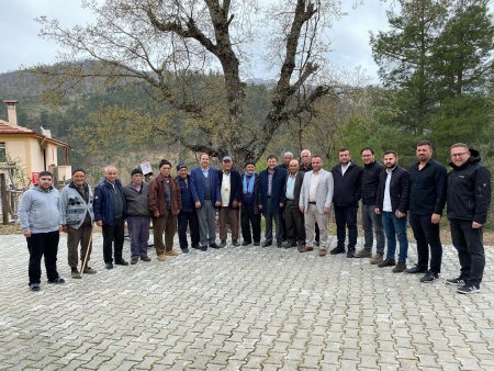 Osman Zabun Sütçüler'de köyleri tek tek gezdi