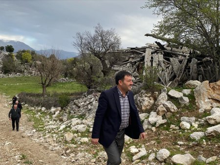 Osman Zabun Sütçüler'de köyleri tek tek gezdi