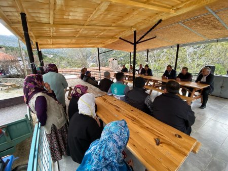 Osman Zabun Sütçüler'de köyleri tek tek gezdi