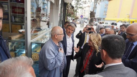 Milletvekili Aylin Cesur Yalvaç'ta