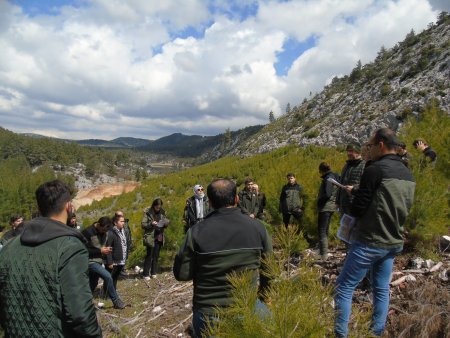 Isparta Orman Bölge Müdürlüğünden yerinde eğitim