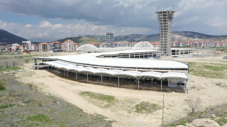 Yeni otogar inşaatında sona geliniyor