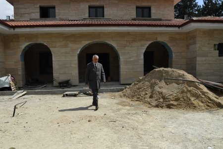 Millet Bahçesi camisindeki çalışmalarda sona gelindi