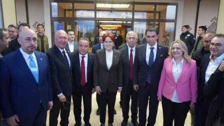 İyi Parti Lideri Akşener, Cesur’u yanından ayırmadı