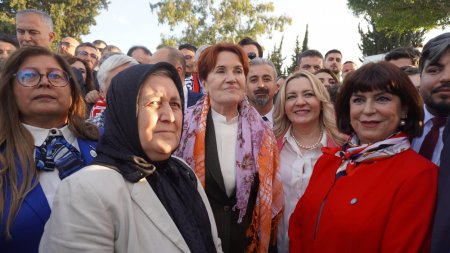 İyi Parti Lideri Akşener, Cesur’u yanından ayırmadı
