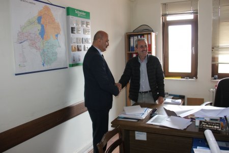 Yakup Kütük'ten İl Özel İdaresi'ne ziyaret