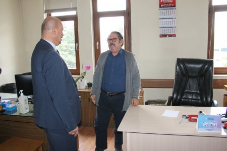 Yakup Kütük'ten İl Özel İdaresi'ne ziyaret