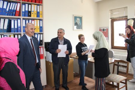 Yakup Kütük'ten İl Özel İdaresi'ne ziyaret