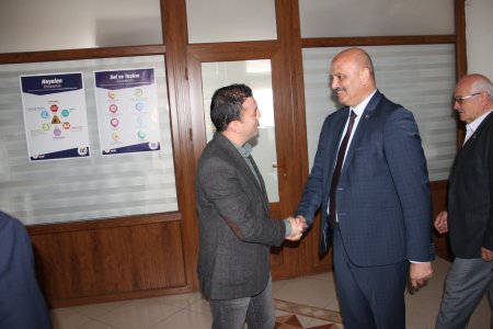 Yakup Kütük'ten İl Özel İdaresi'ne ziyaret