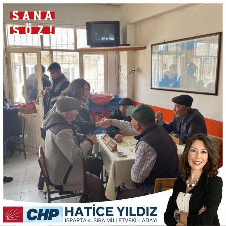 Hatice Yıldız’a Aksu’da büyük ilgi 