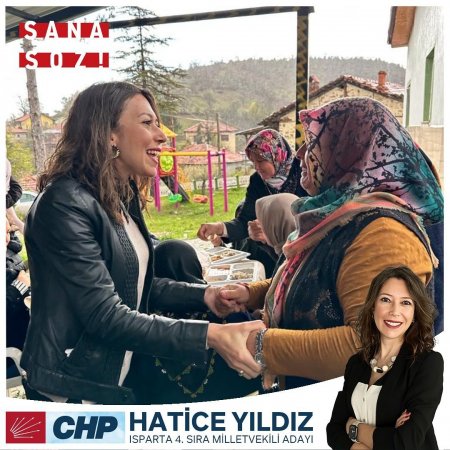 Hatice Yıldız’a Aksu’da büyük ilgi 