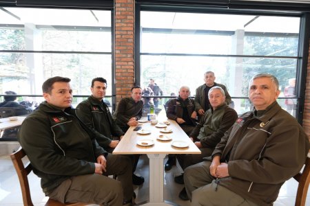 Orman Bölge Müdürlüğünde bayramlaşma yapıldı