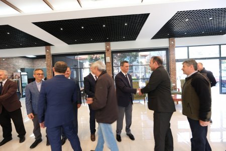 Orman Bölge Müdürlüğünde bayramlaşma yapıldı