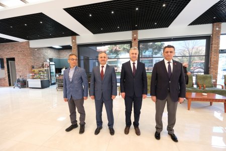 Orman Bölge Müdürlüğünde bayramlaşma yapıldı