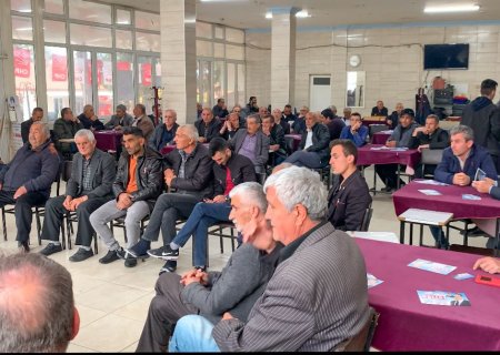 Senir ve Büyükgökçeli’de Halıcı’ya sevgi seli