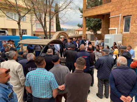 Senir ve Büyükgökçeli’de Halıcı’ya sevgi seli
