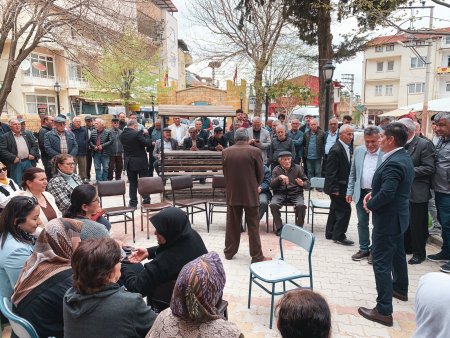 Senir ve Büyükgökçeli’de Halıcı’ya sevgi seli