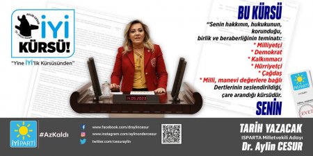 Cesur’dan Isparta anketleriyle ilgili açıklama: İyi Parti birinci