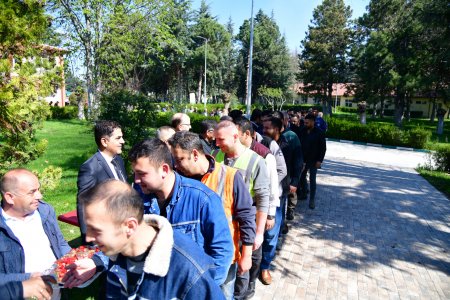 DSİ'de bayramlaşma yapıldı