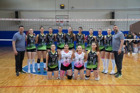Isparta'da voleybol heyecanı
