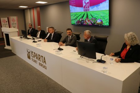 MHP Milletvekili adaylarından Ticaret Borsasına ziyaret