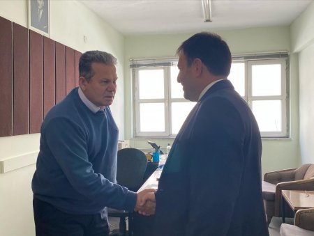 Osman Zabun'dan PTT başmüdürlüğüne ziyaret