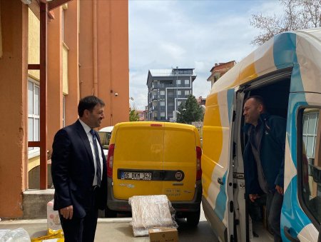 Osman Zabun'dan PTT başmüdürlüğüne ziyaret