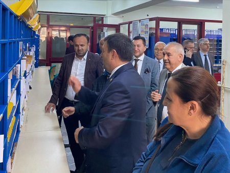 Osman Zabun'dan PTT başmüdürlüğüne ziyaret