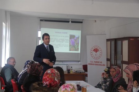 Aksu’da Safran Yetiştiriciliği Kursu açıldı