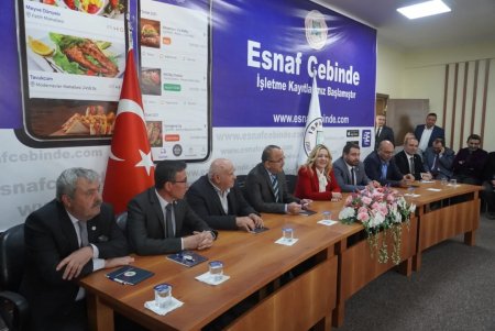 İYİ Parti adaylarından esnaf teşkilatına ziyaret 