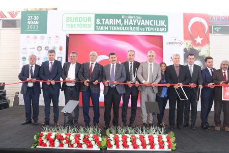 Burdur Teke Yöresi Uluslararası 8. Tarım Ve Hayvancılık Fuarı kapılarını açtı