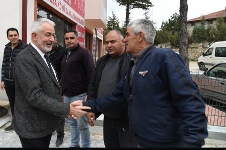 Başkan Başdeğirmen, Çobanisa köyünü ziyaret etti