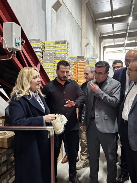 Milletvekili Cesur, Serenze'yi ziyaret etti