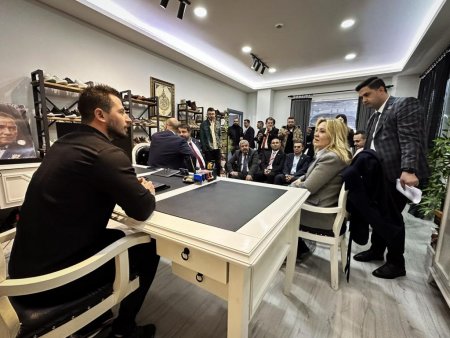 Milletvekili Cesur, Serenze'yi ziyaret etti