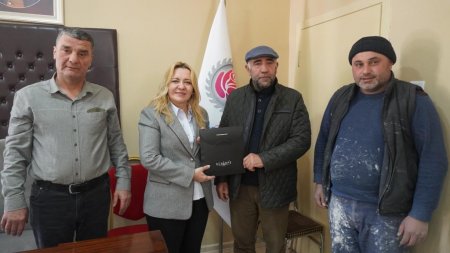 Cesur, Gül Küçük  Sanayi Sitesi esnafını ziyaret etti
